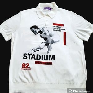 Ralph lauren purple label stadium hurdle cashmere polo xl p wing 92